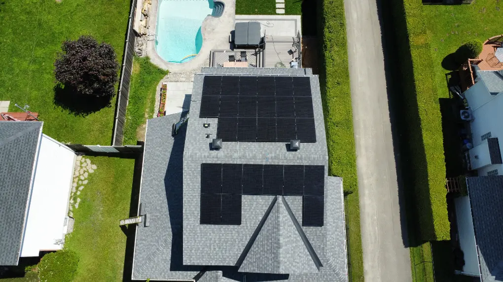Solar panel on The Roof